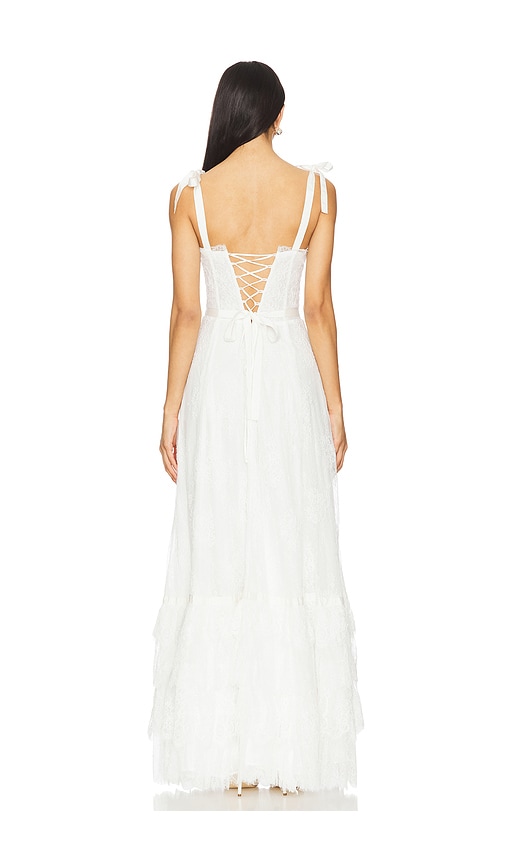  V. Chapman Abendkleid Harmony In White. Größe 4. Also In 2, 6. 