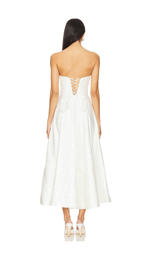  V. Chapman Kleid Hazel In White. Größe 4. Also In 2. 