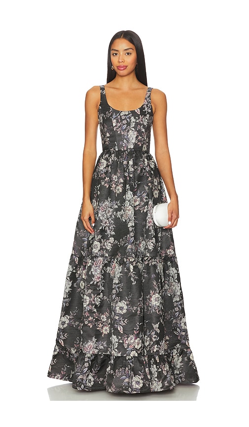 Avery Gown in Charcoal. - size 0 (also in 00, 10, 2, 4, 6, 8) - V. Chapman - Modalova