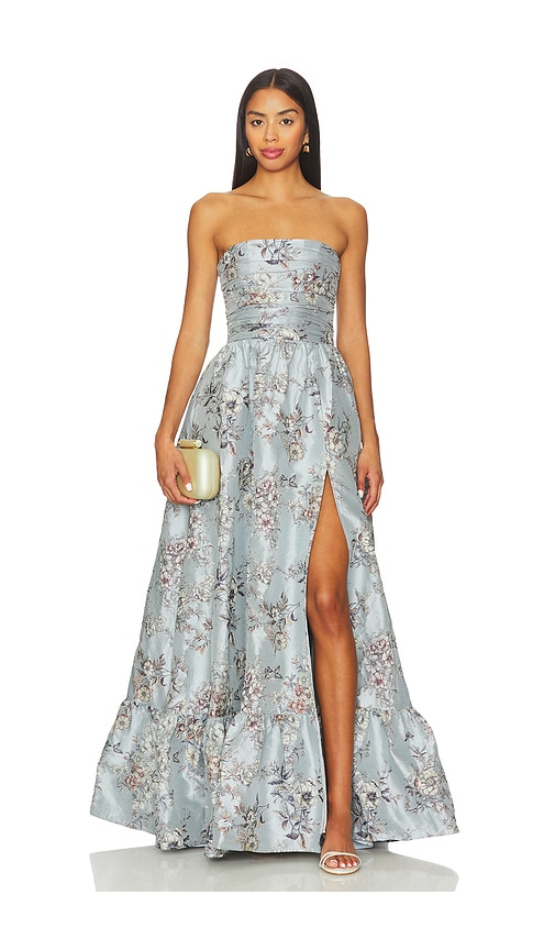 Regina Gown in Baby Blue. - size 0 (also in 00, 4, 8) - V. Chapman - Modalova