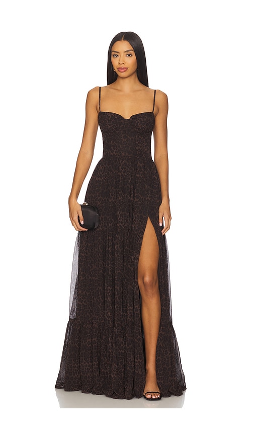V. Chapman Gwen Gown In Brown