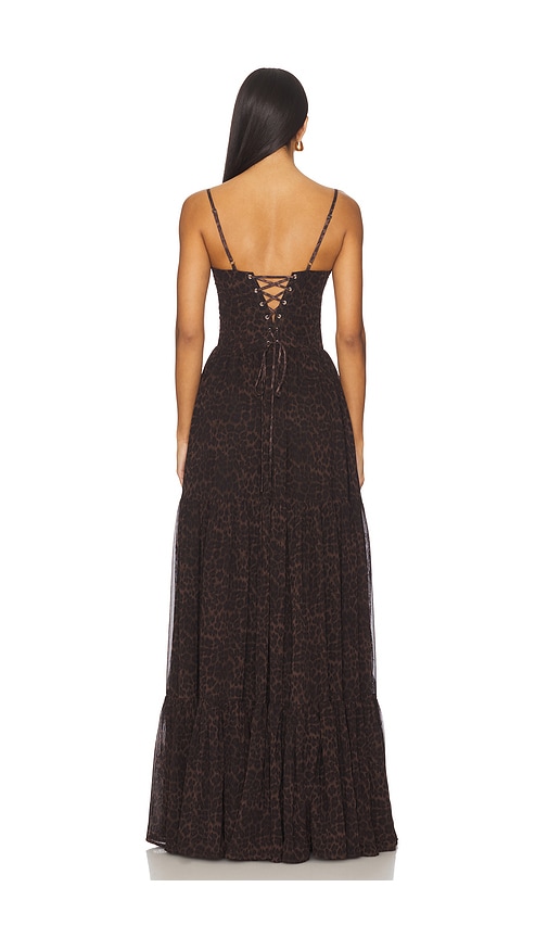  V. Chapman Abendkleid Gwen In Brown. Größe 4. Also In 0, 2. 