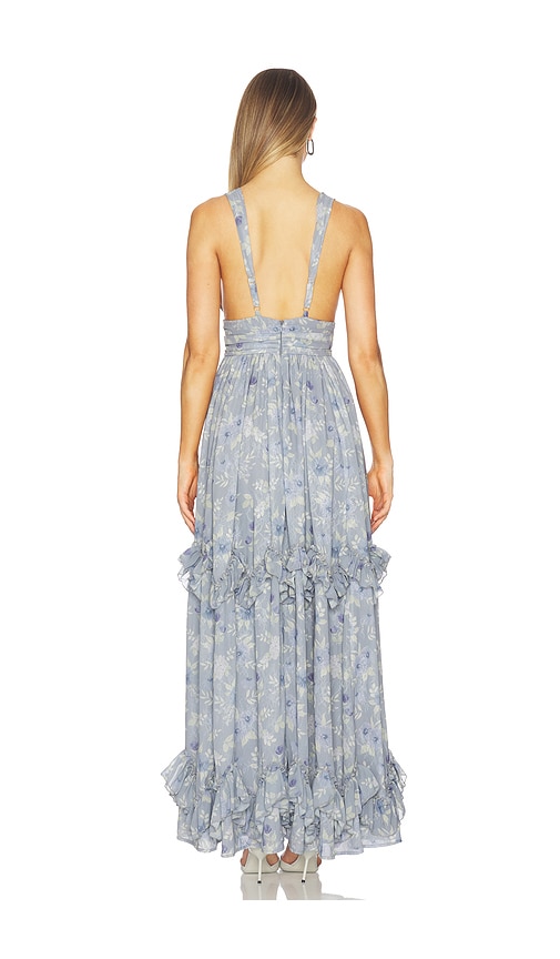  V. Chapman Kleid Madison In Blue. Größe 4. Also In 2, 6, 8, 10, 12. 