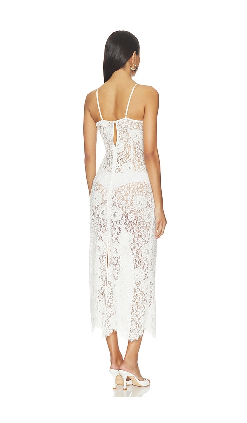  V. Chapman Maxi Kleid Hallie In White. Größe 4. Also In 2, 6, 8, 10. 