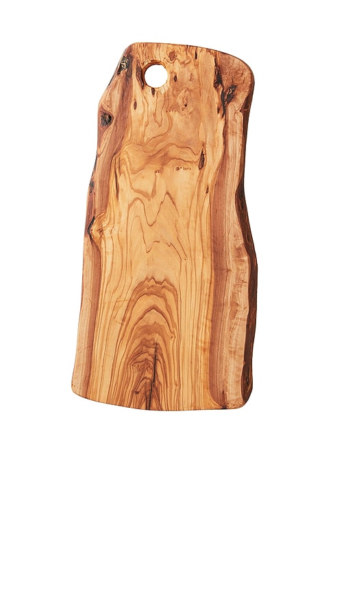 Verve Culture Olivewood Charcuterie Board With Hole Handle