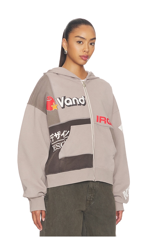 VANDYTHEPINK Paneled Zip Up Hoodie | Thumbnail 10 VANDYTHEPINK Paneled Zip Up Hoodie | Thumbnail 10