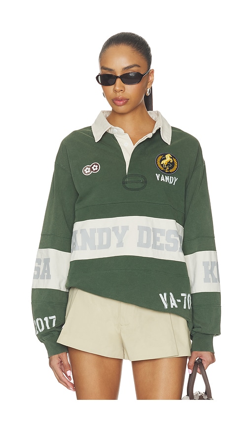 VANDYTHEPINK Washed Long Sleeve Rugby | Thumbnail 10 VANDYTHEPINK Washed Long Sleeve Rugby | Thumbnail 10