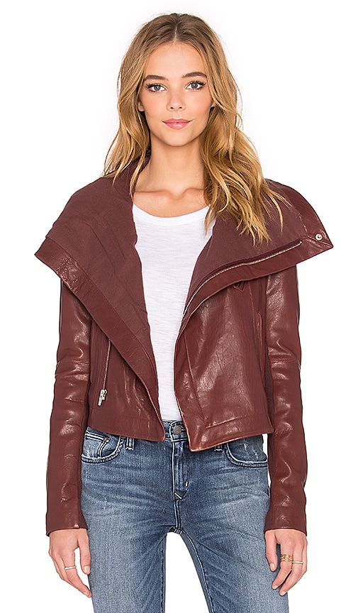 Veda max classic 2025 leather jacket