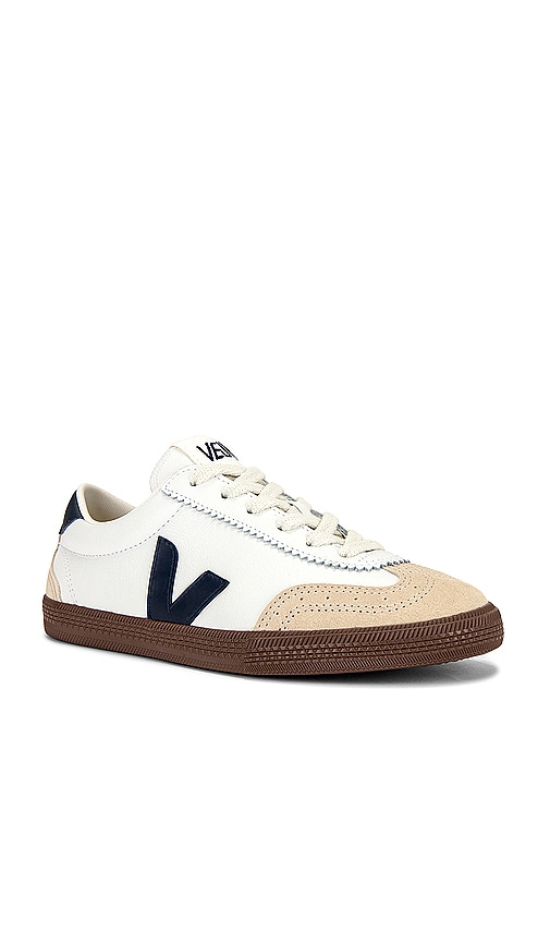 Veja Volley Leather Sneakers - Women's - Leather In White Nautico Bark