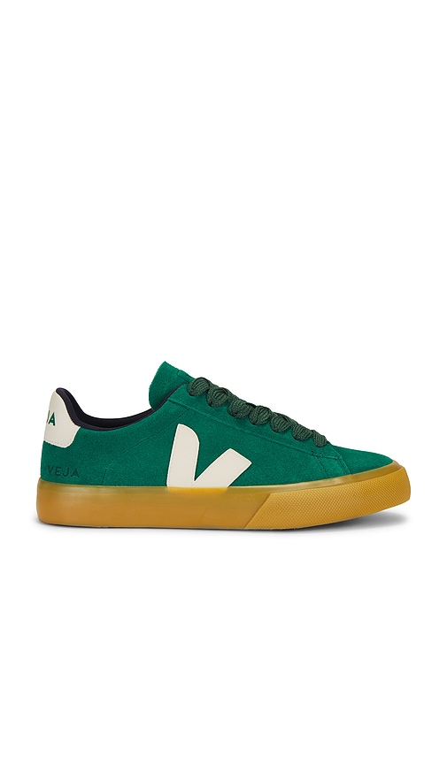 Shop Veja Campo Bold Sneaker In Green