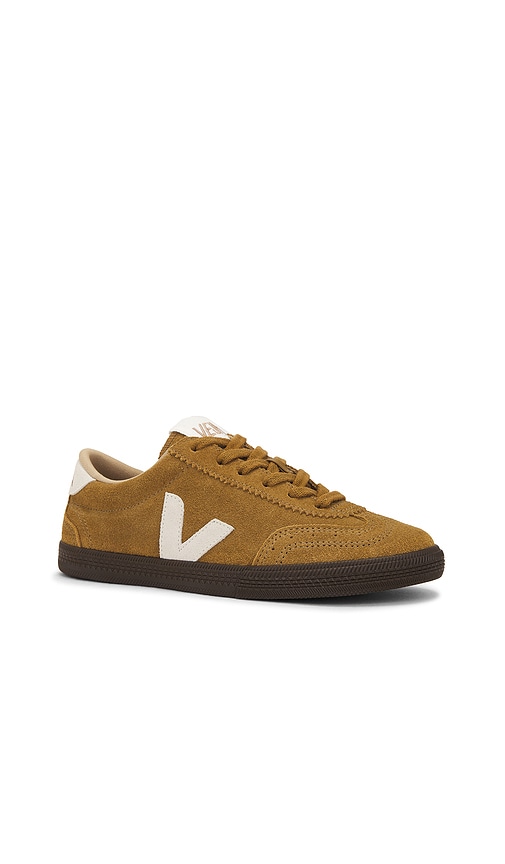 Shop Veja Volley Sneaker In Brown