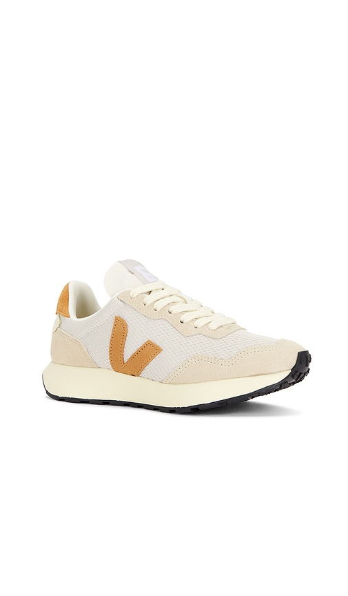 Veja Paulistana Alveomesh & Suede Sneaker In Natural & Umber