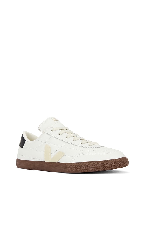 Veja Minimalist Low-top Sneakers With Textured Sole In White