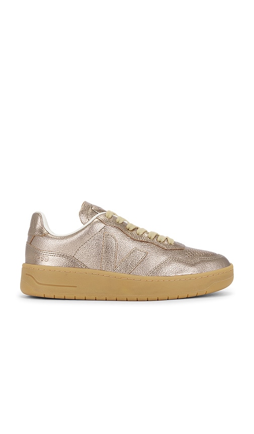 Veja V-90 Leather Sneakers In Multi