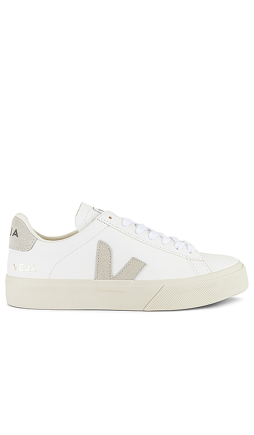 Veja Campo Sneaker in Extra White & Natural Suede