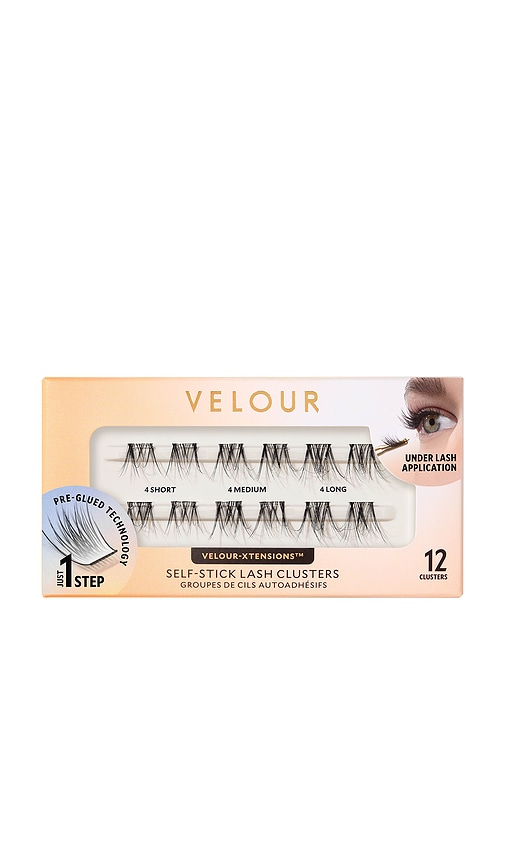 Soft & Wispy Xtensions Self-stick Clusters