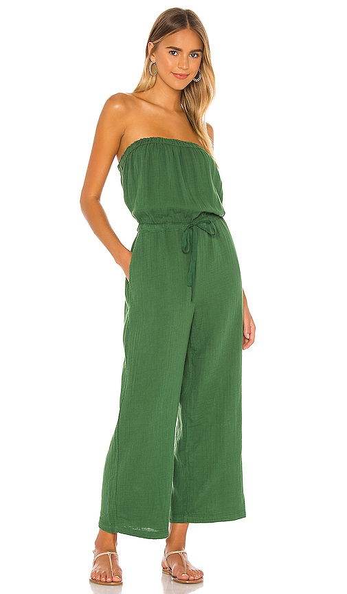 revolve velvet jumpsuit