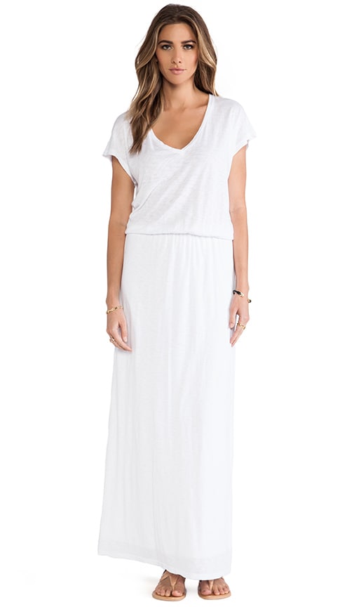 Lizia Luxe Slub Maxi Dress