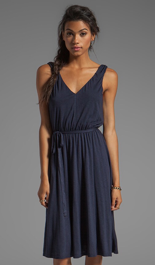 Karlee Luxe Slub Dress