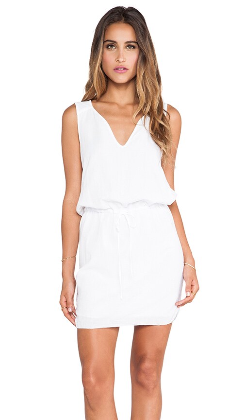 Dot Cotton Slub Dress