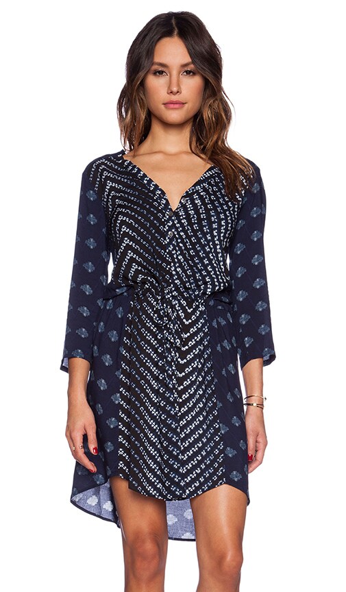 Indian Challis Birdie Dress
