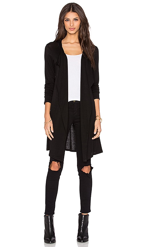 Heavenly Lux Gauze Drape Cardigan