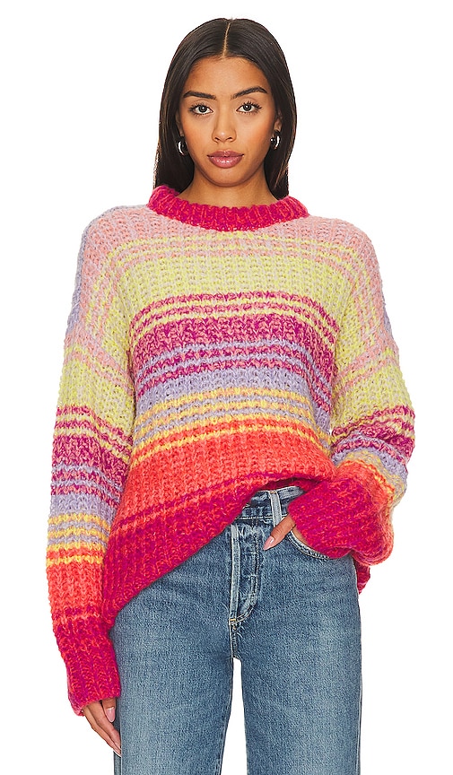 Velvet By Graham & Spencer Brandy Sweater In Multi