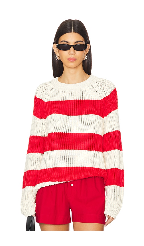 Shop Velvet By Graham & Spencer Ciara Pullover In Red