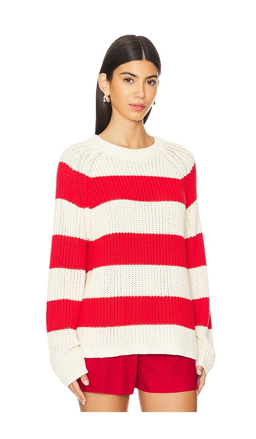 Shop Velvet By Graham & Spencer Ciara Pullover In Red