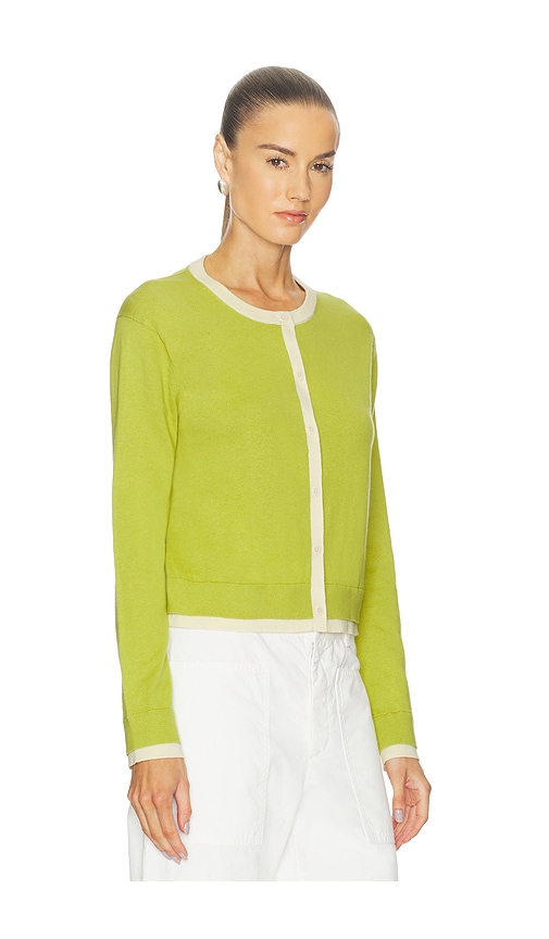  Velvet By Graham & Spencer Algodón Y Cachemira De Lujo. Saylor En Color Verde Talla L  (también En M, S, Xs). 
