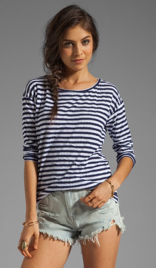 x Lily Aldridge Pearl Stripe Sweater