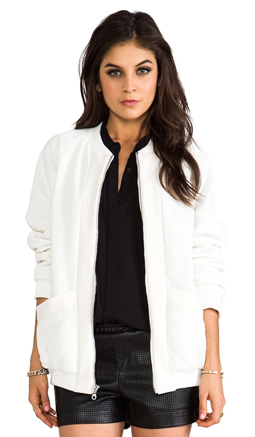 X We Wore What Exclusive Danielle Bomber