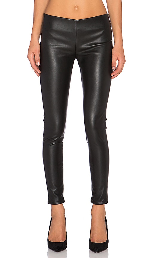 Velvet By Graham And Spencer Berdine Faux Leather Legging In Black Revolve 8372