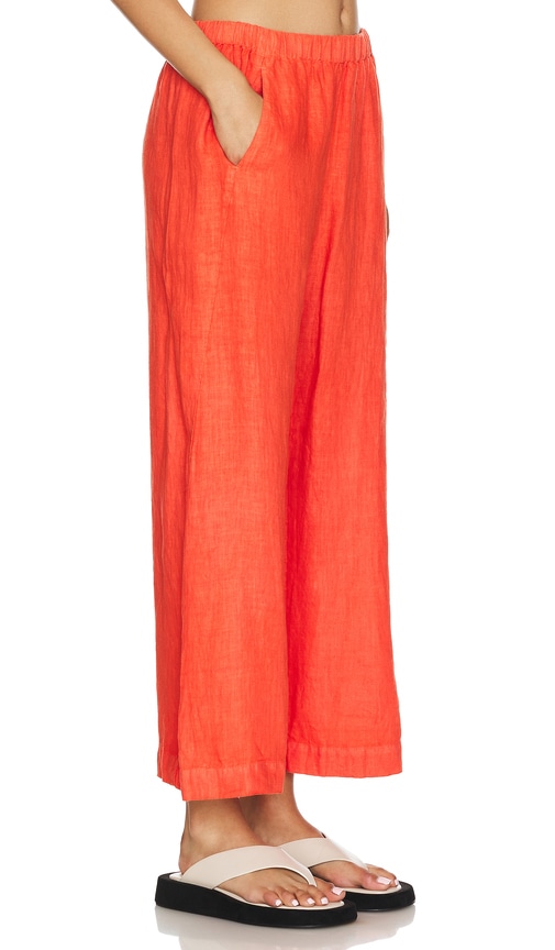 Shop Velvet By Graham & Spencer Lola Pant In Paprika