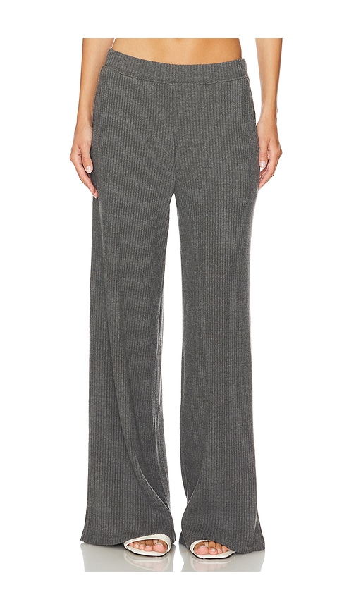 Shop Velvet By Graham & Spencer Colleen Pant In Grey