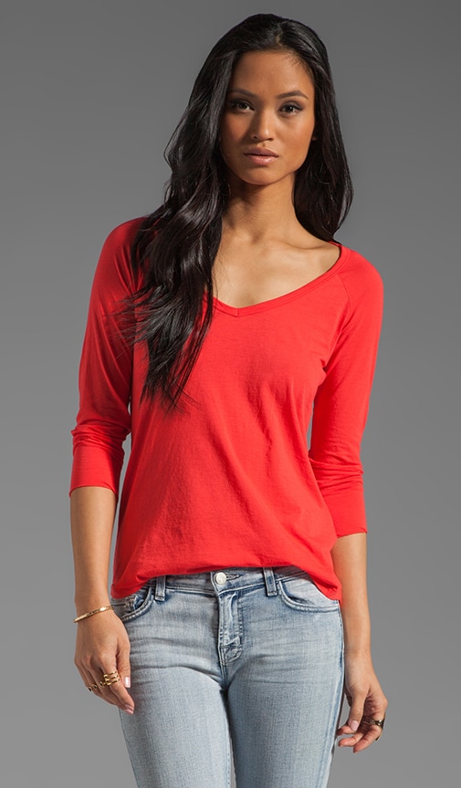 Sheer Jersey Jalena Top