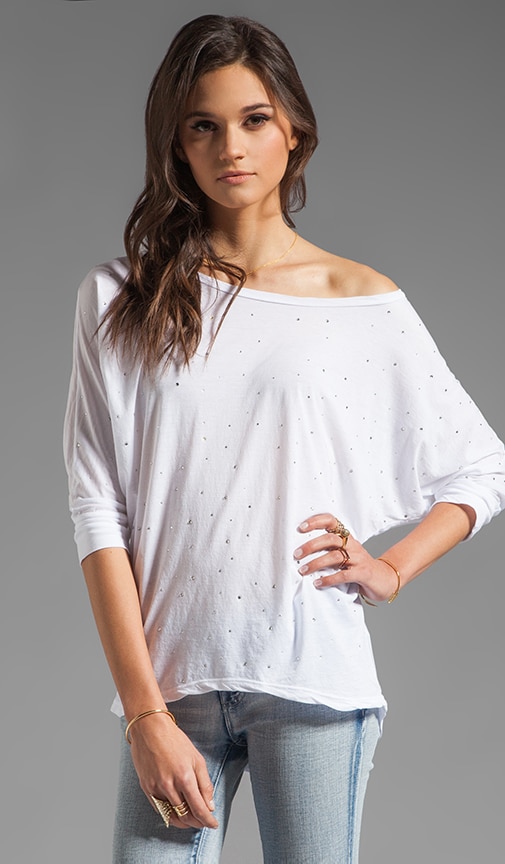 Sheer Jersey Carden Top