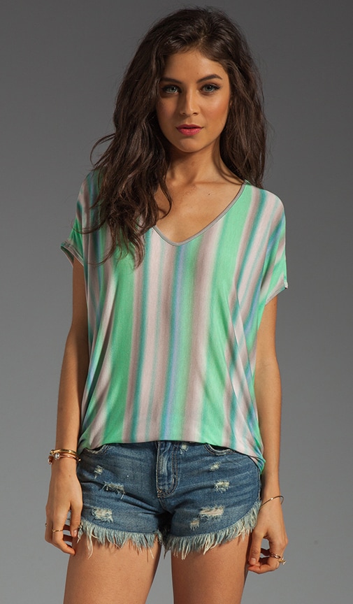 Nelda Sunset Stripe Top
