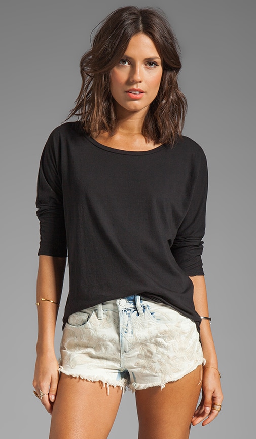 Meryl Sheer Jersey Top