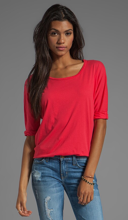 Meryl Sheer Jersey Top