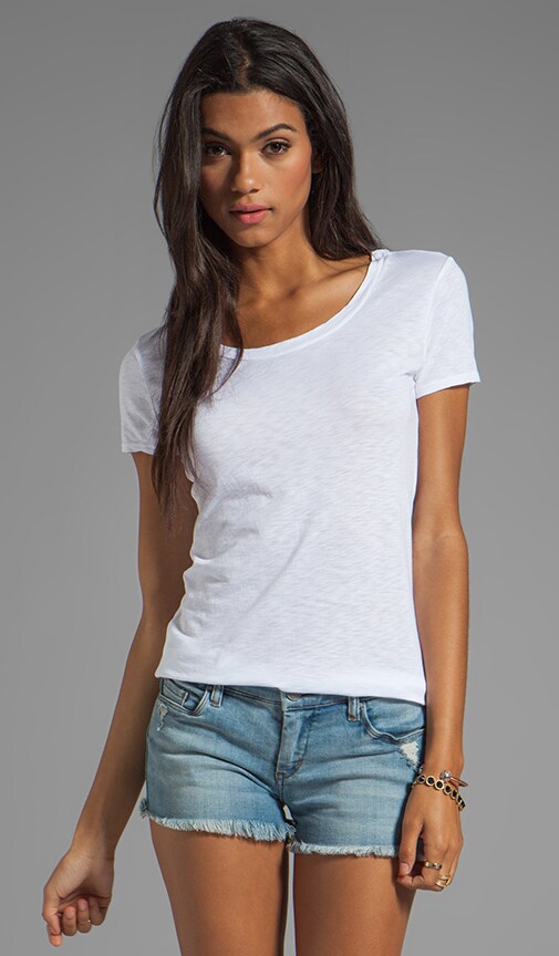 Queenie Luxe Slub Tee