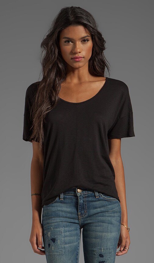 Honoria Lux Slub Short Sleeve Tee