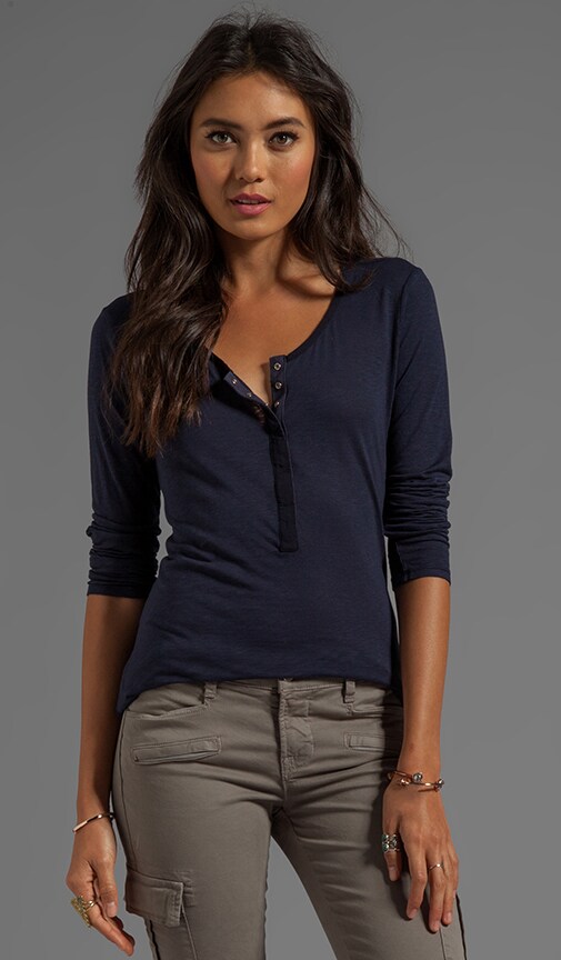 Gudrun Lux Slub Henly long Sleeve