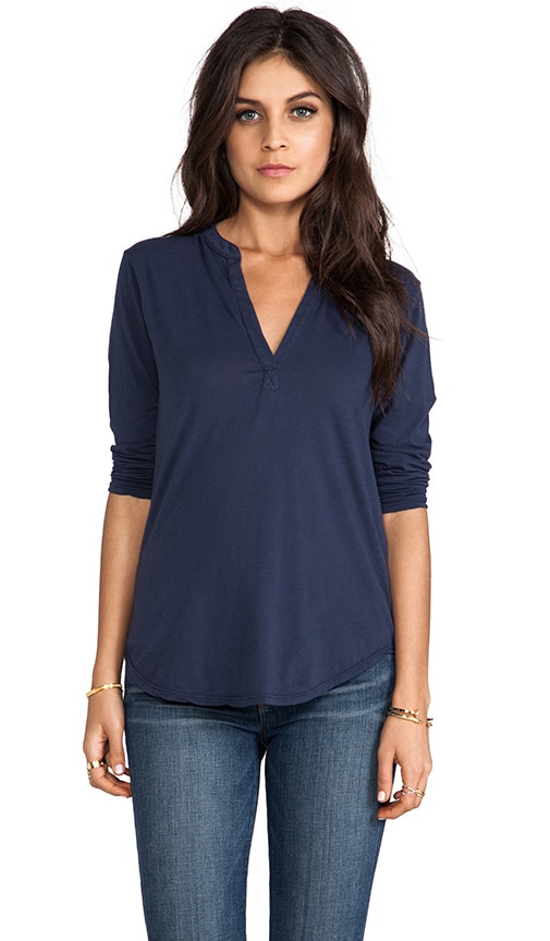 Velvet Sheer Jersey Ignacia Top
