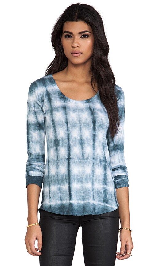 Velvet Tie Dye Luxe Pond Top