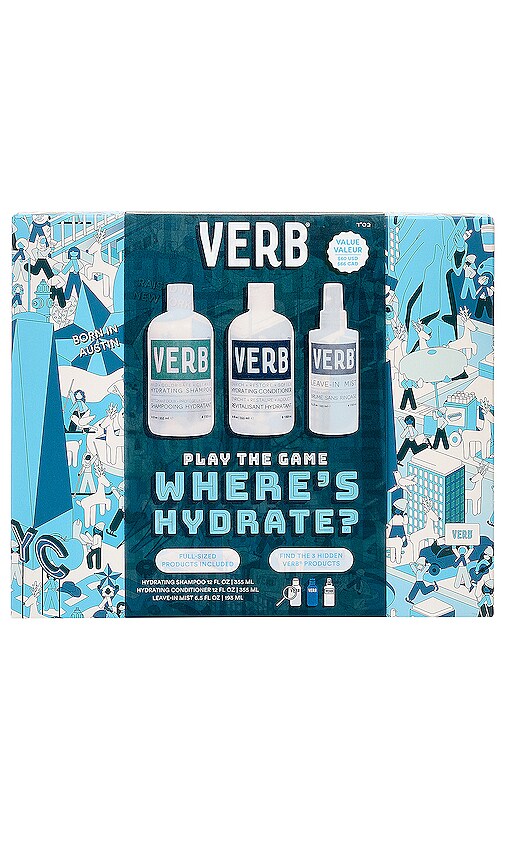 VERB WHERE'S HYDRATE HOLIDAY KIT