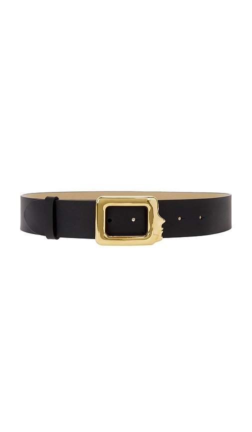 Shop Vivetta Belt With Profile Buckle In 블랙