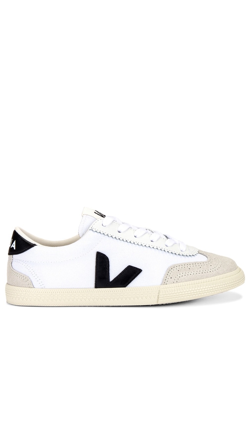 Veja Volley in White & Black