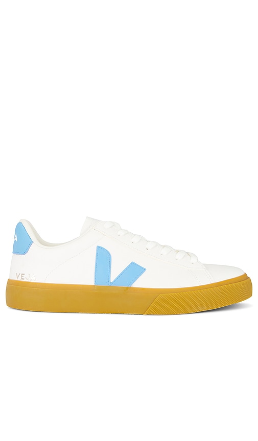 Shop Veja Campo In Extra White & Aqua