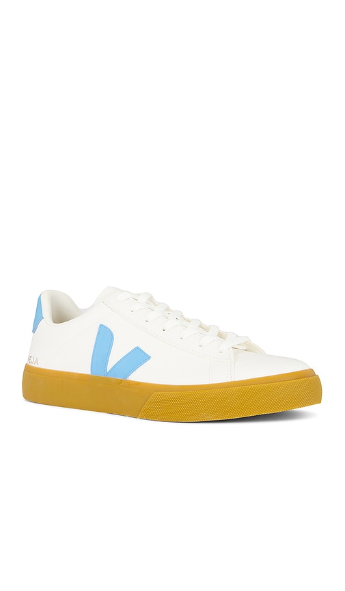 Shop Veja Campo In Extra White & Aqua